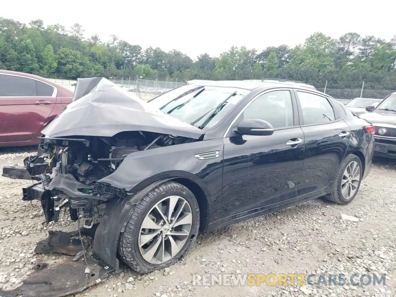 1 fotografías del automóvil dañado 5XXGT4L35KG295309 KIA OPTIMA 2019