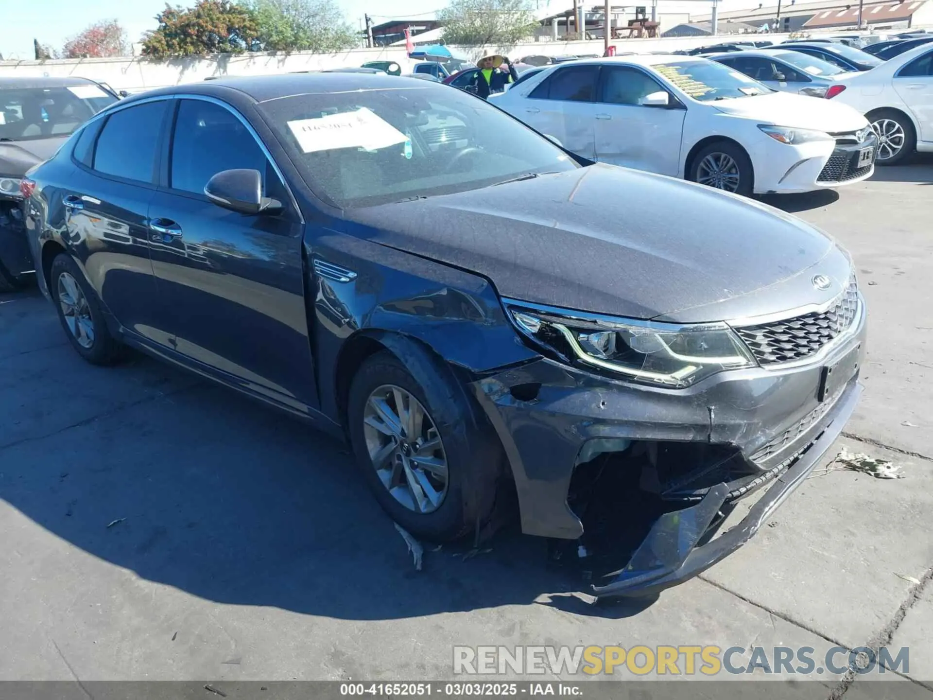 1 fotografías del automóvil dañado 5XXGT4L35KG319687 KIA OPTIMA 2019