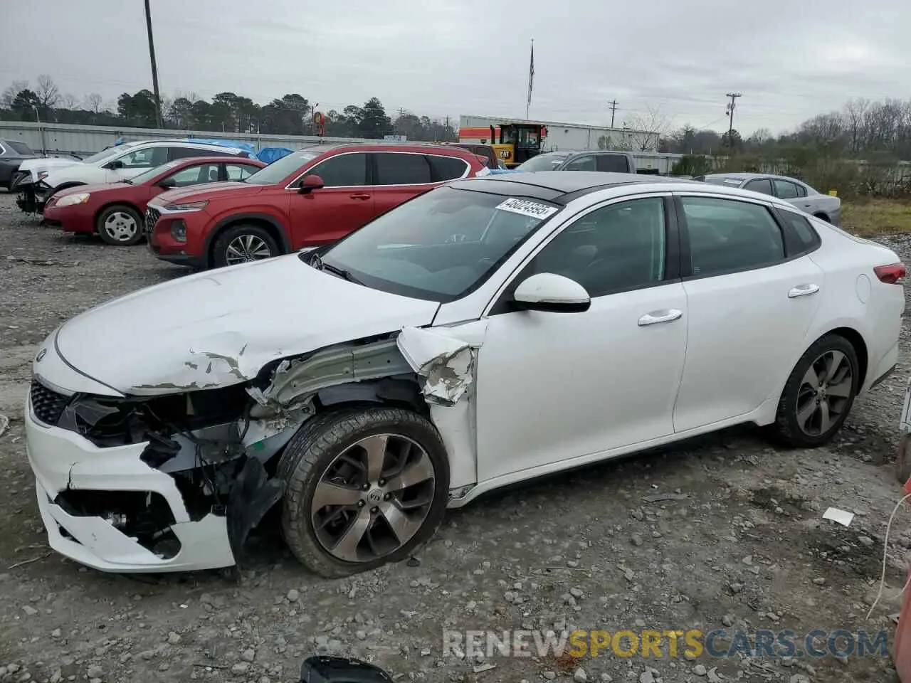 1 fotografías del automóvil dañado 5XXGT4L35KG328227 KIA OPTIMA 2019