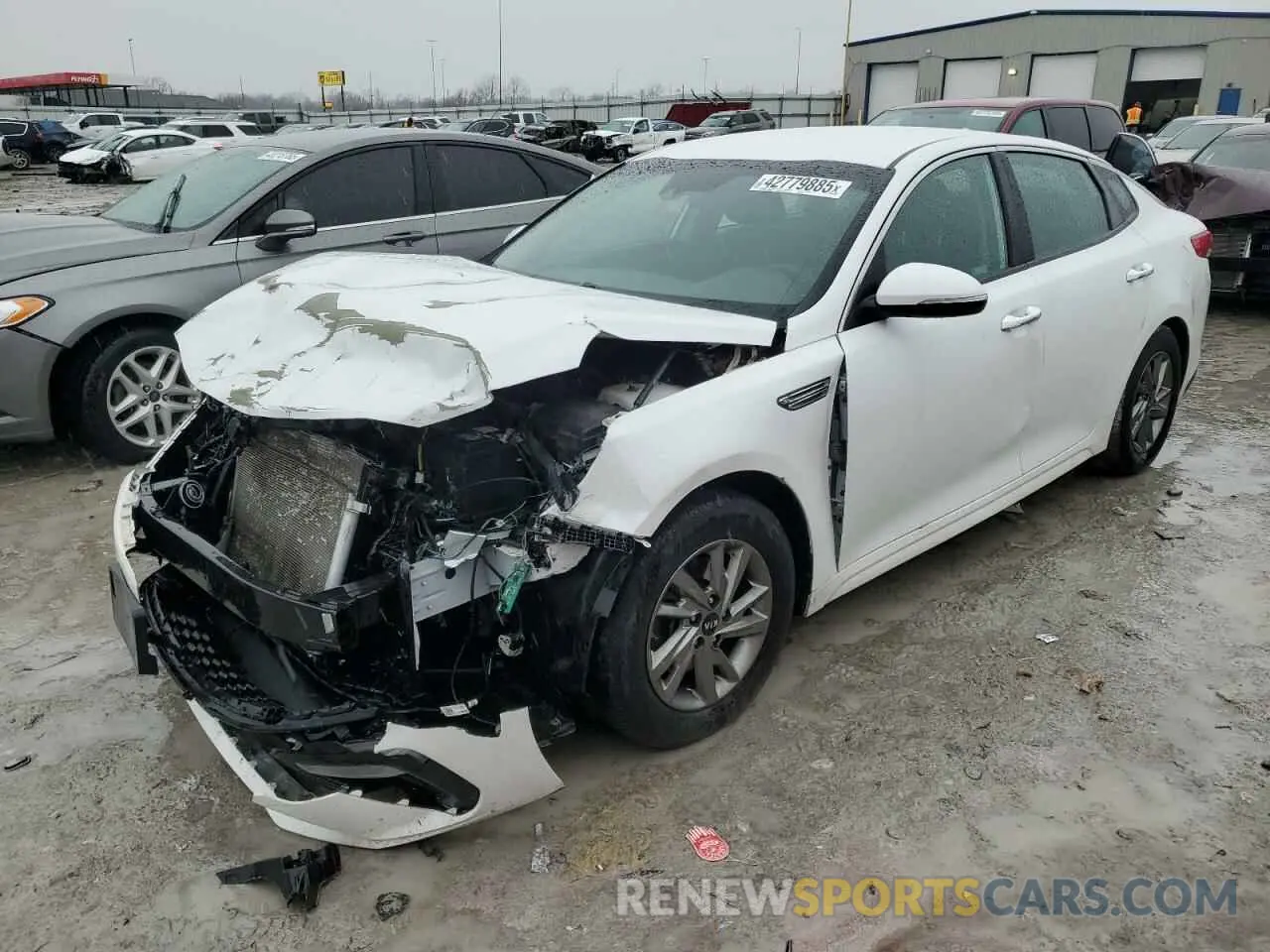 1 fotografías del automóvil dañado 5XXGT4L35KG331970 KIA OPTIMA 2019