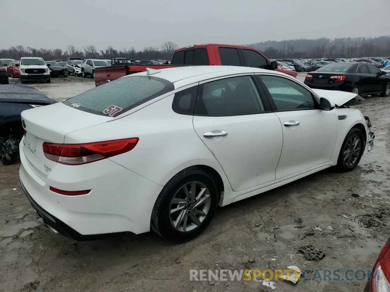 3 fotografías del automóvil dañado 5XXGT4L35KG331970 KIA OPTIMA 2019