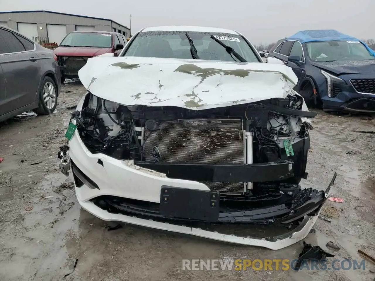 5 fotografías del automóvil dañado 5XXGT4L35KG331970 KIA OPTIMA 2019