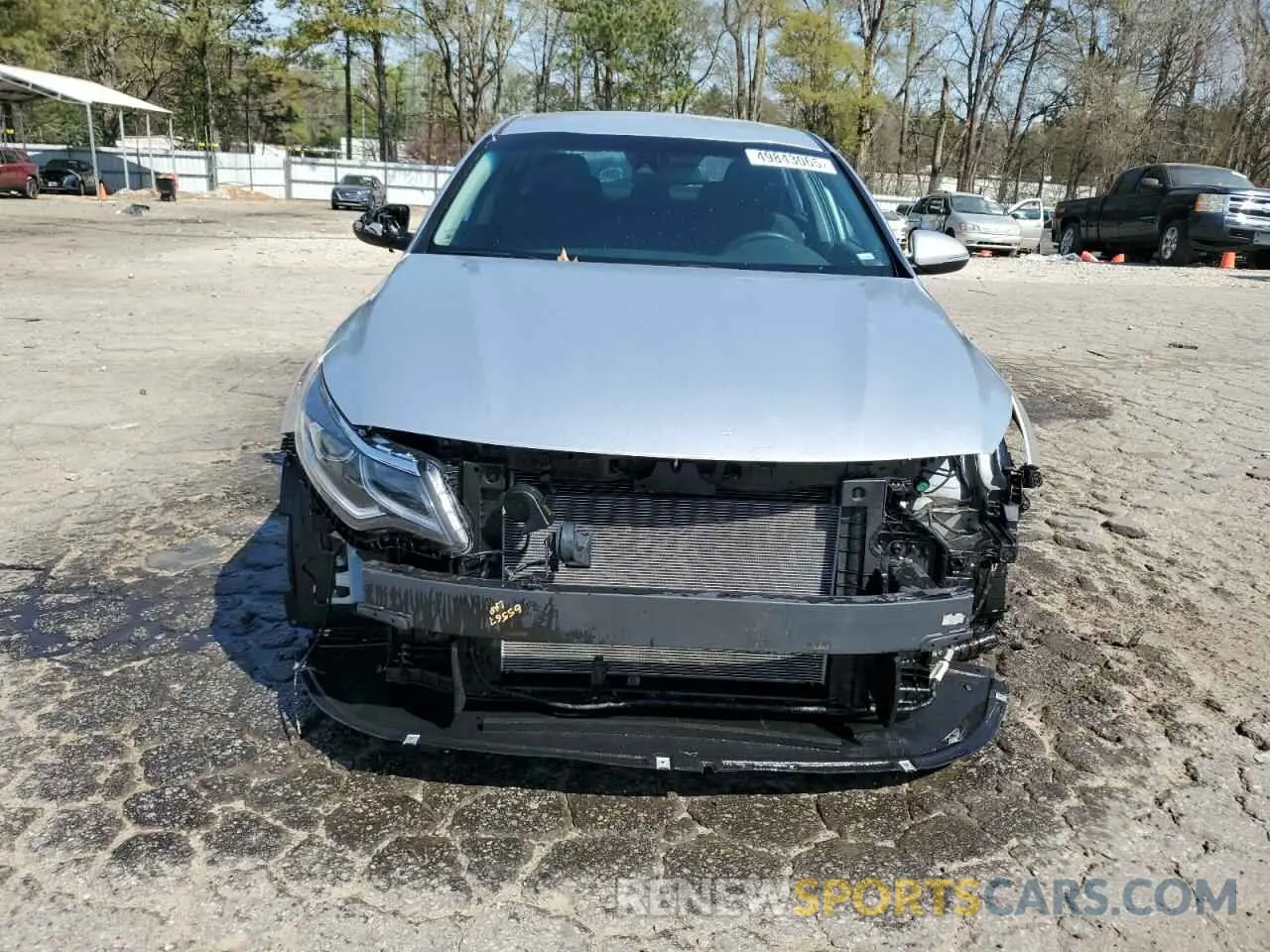 5 fotografías del automóvil dañado 5XXGT4L35KG348364 KIA OPTIMA 2019