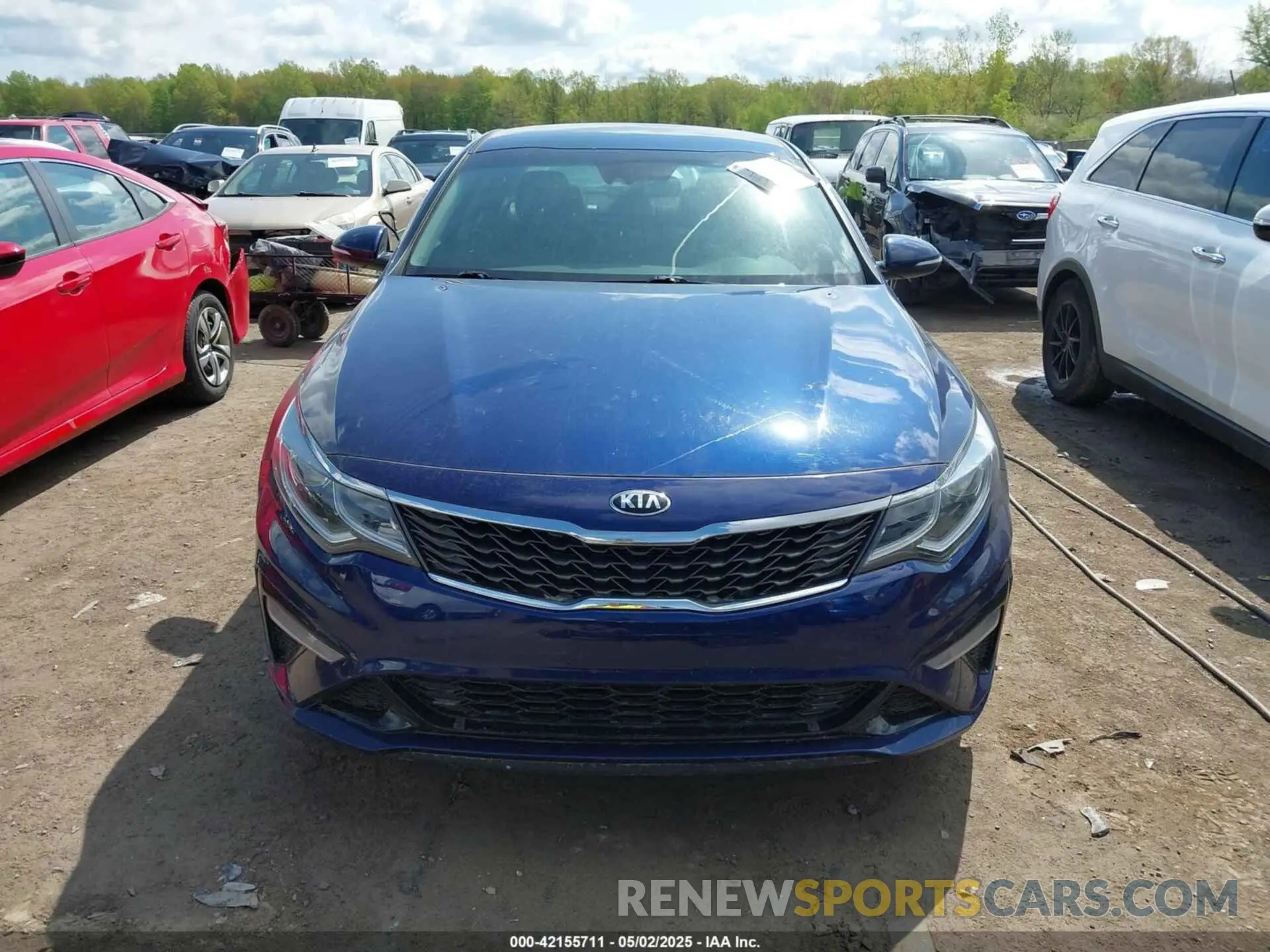 13 fotografías del automóvil dañado 5XXGT4L35KG351393 KIA OPTIMA 2019