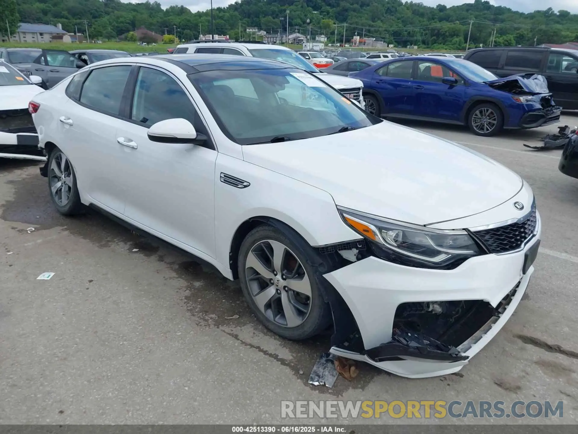1 fotografías del automóvil dañado 5XXGT4L35KG355427 KIA OPTIMA 2019