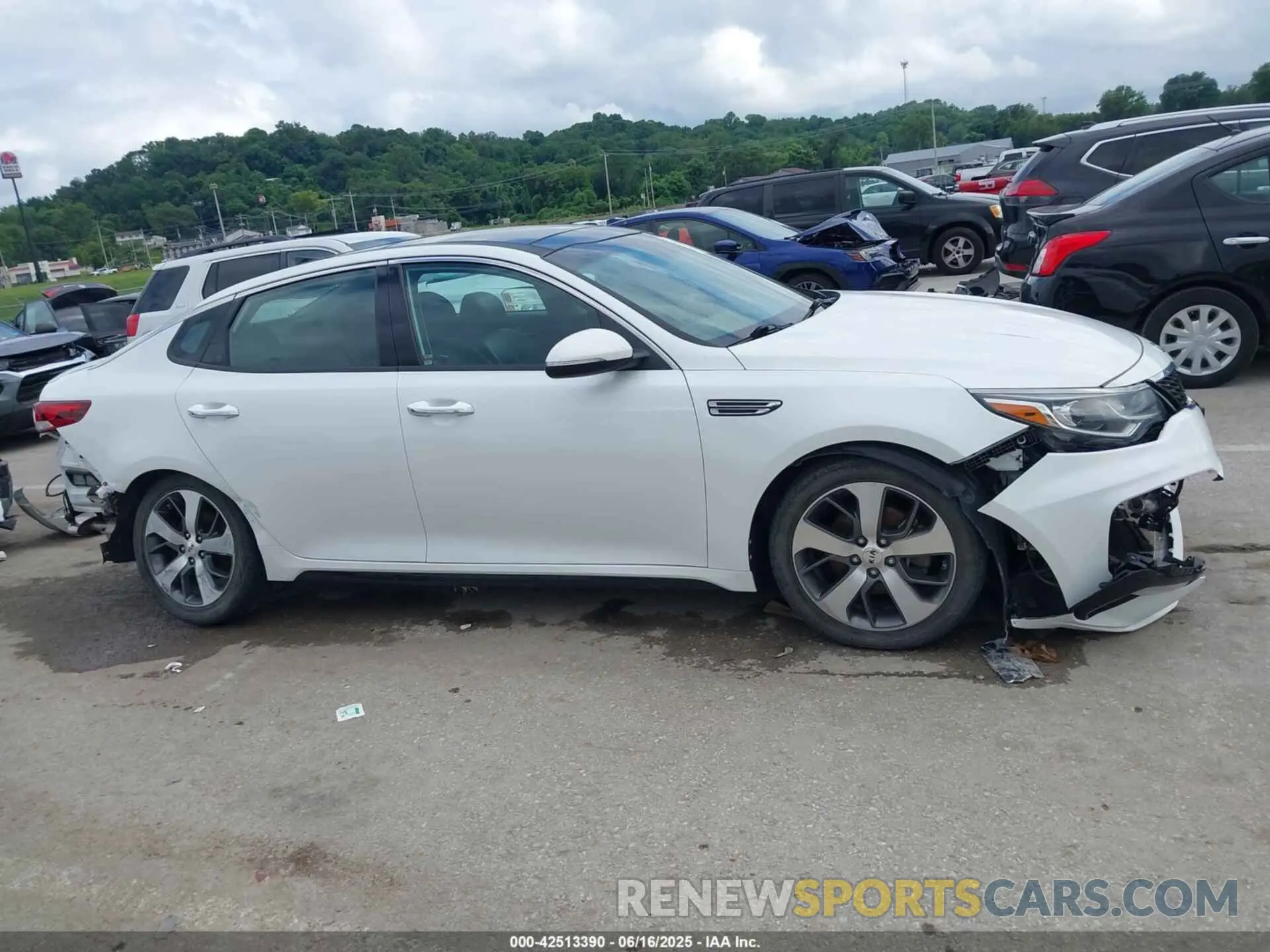 13 fotografías del automóvil dañado 5XXGT4L35KG355427 KIA OPTIMA 2019