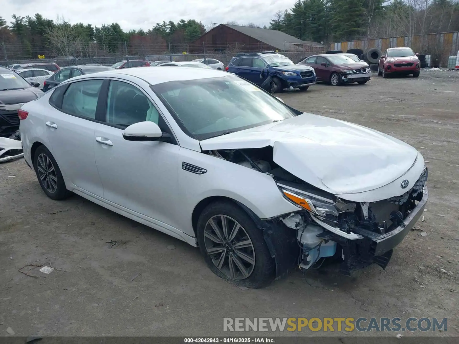 1 fotografías del automóvil dañado 5XXGT4L35KG359834 KIA OPTIMA 2019