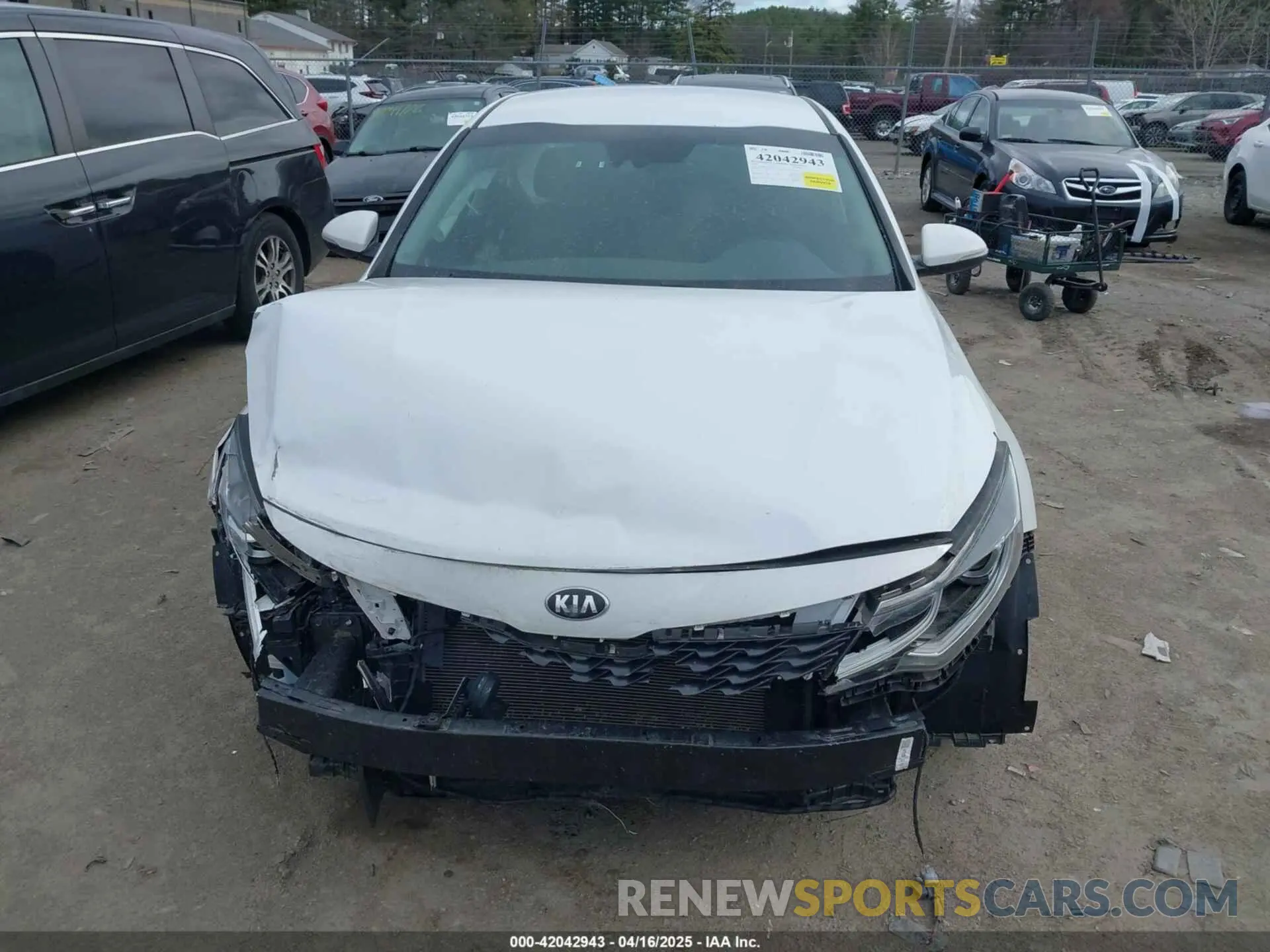 13 fotografías del automóvil dañado 5XXGT4L35KG359834 KIA OPTIMA 2019