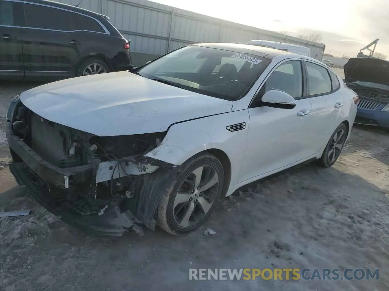 1 fotografías del automóvil dañado 5XXGT4L35KG371174 KIA OPTIMA 2019