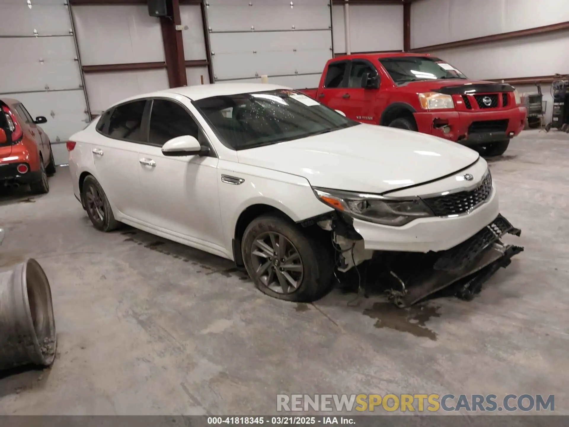 1 fotografías del automóvil dañado 5XXGT4L35KG375936 KIA OPTIMA 2019