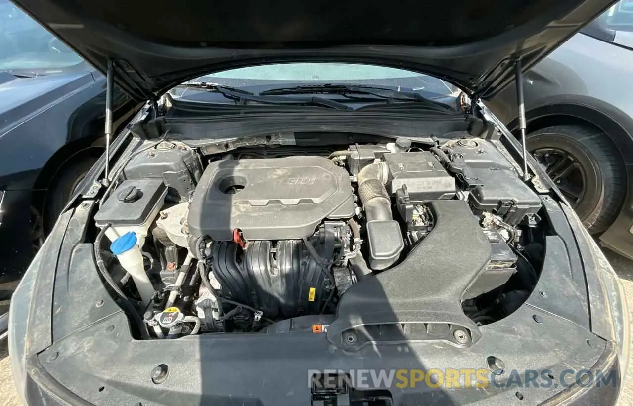 7 fotografías del automóvil dañado 5XXGT4L36KG283458 KIA OPTIMA 2019