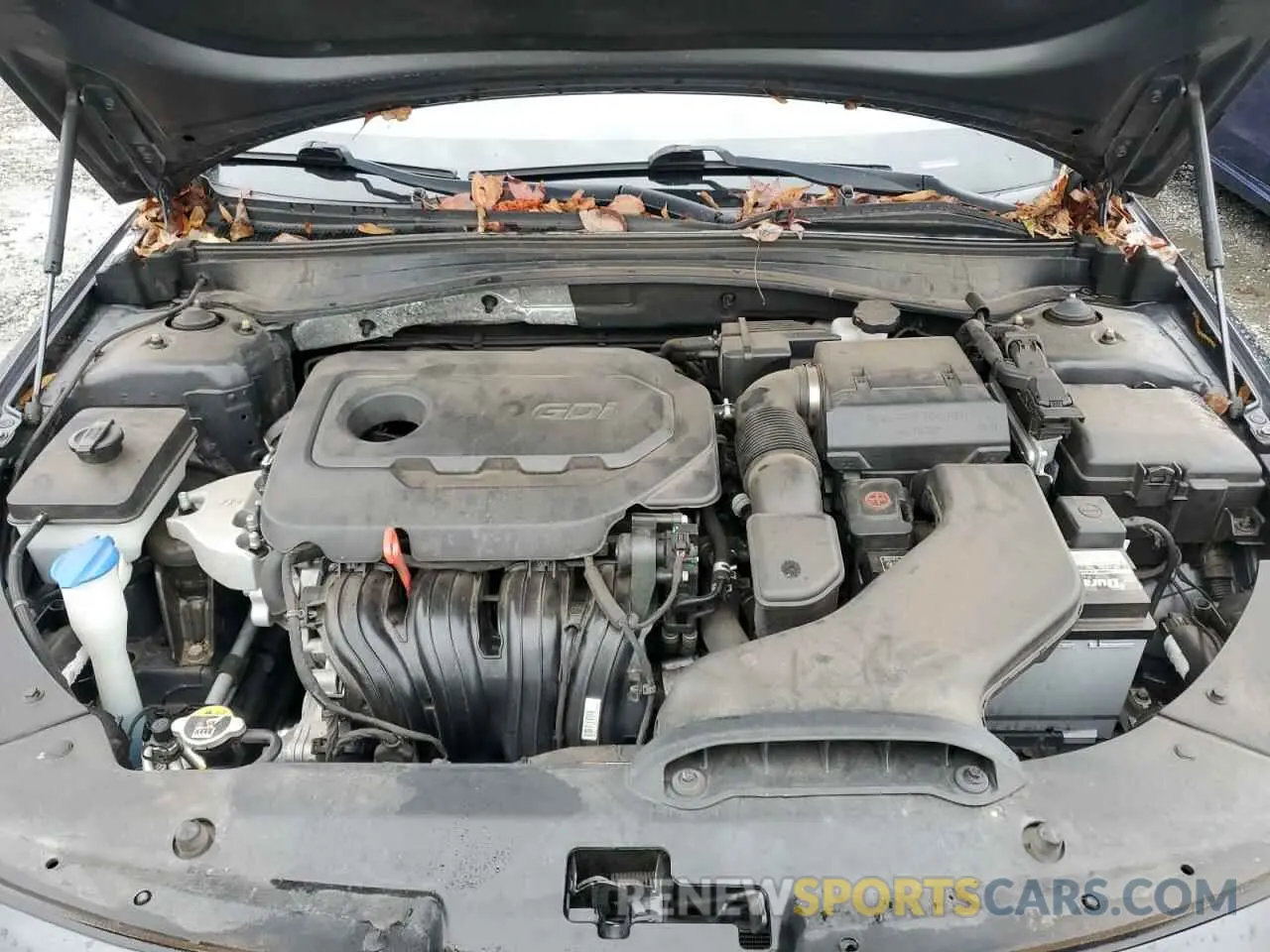 11 fotografías del automóvil dañado 5XXGT4L36KG284688 KIA OPTIMA 2019