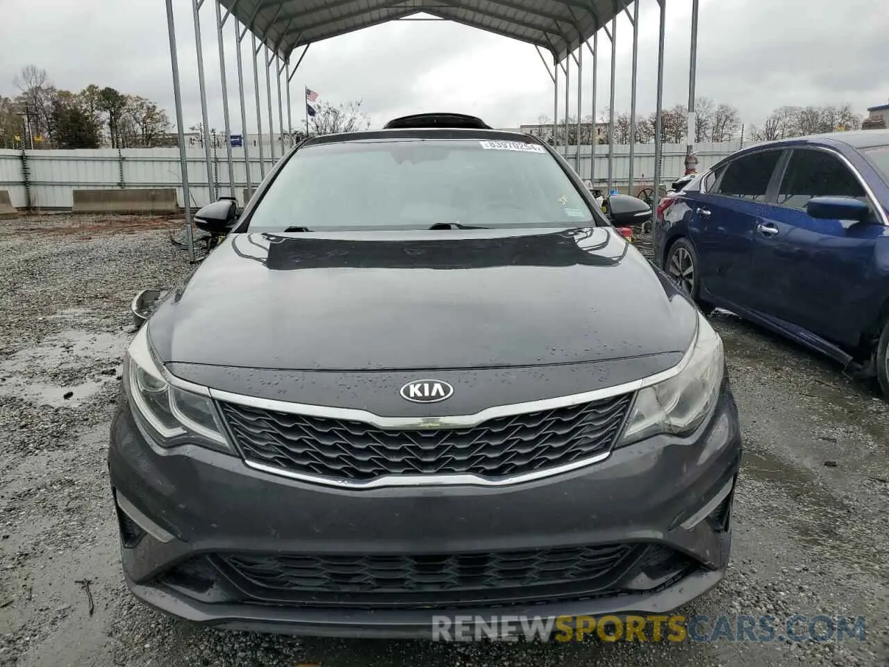 5 fotografías del automóvil dañado 5XXGT4L36KG284688 KIA OPTIMA 2019