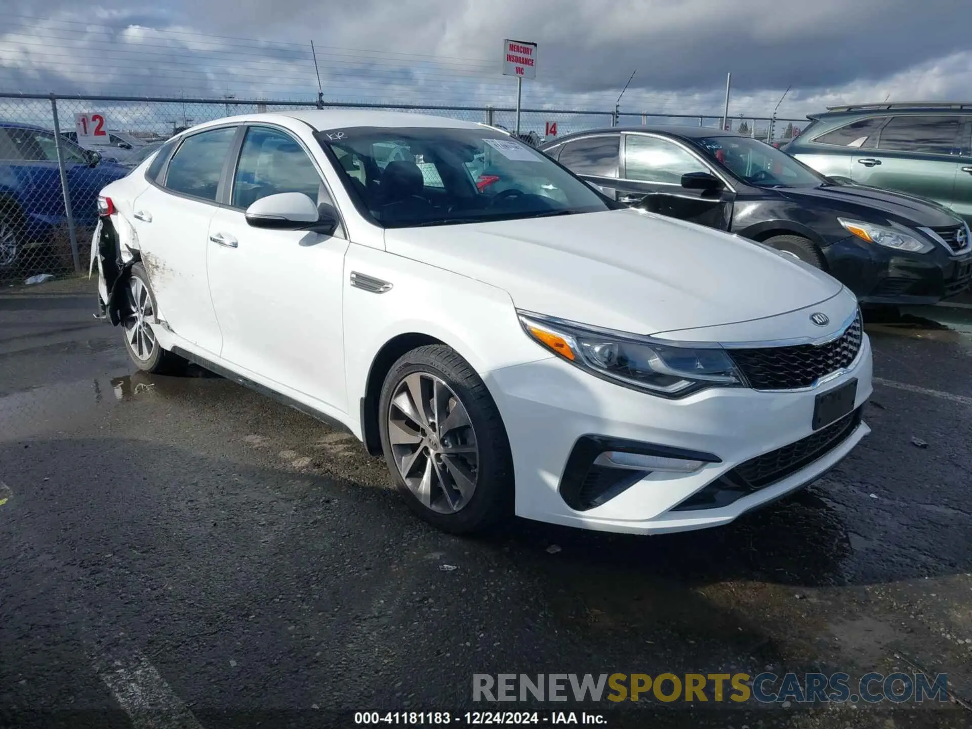 1 fotografías del automóvil dañado 5XXGT4L36KG305541 KIA OPTIMA 2019