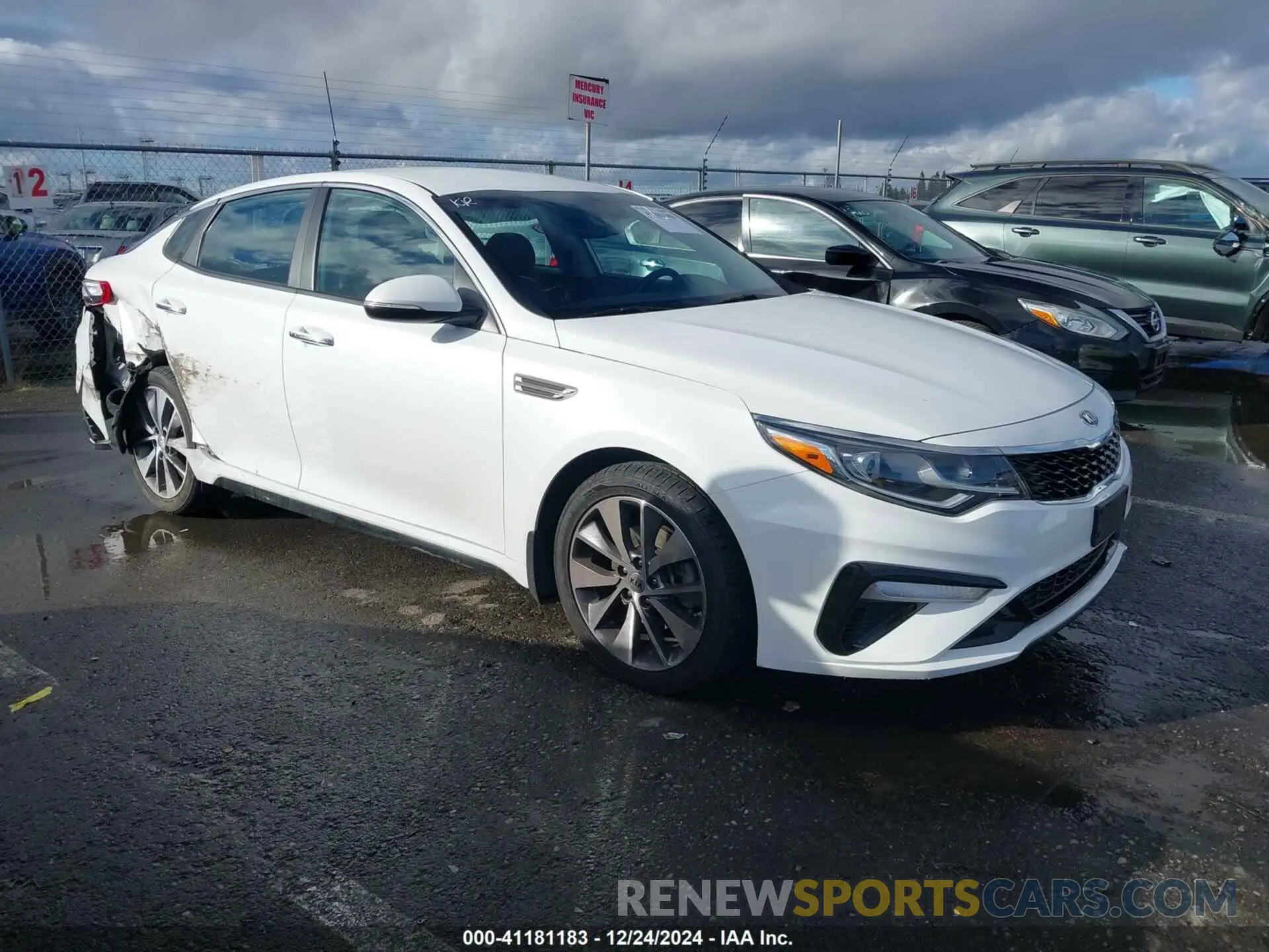 13 fotografías del automóvil dañado 5XXGT4L36KG305541 KIA OPTIMA 2019