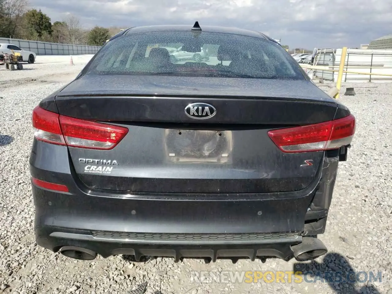 6 fotografías del automóvil dañado 5XXGT4L36KG306754 KIA OPTIMA 2019