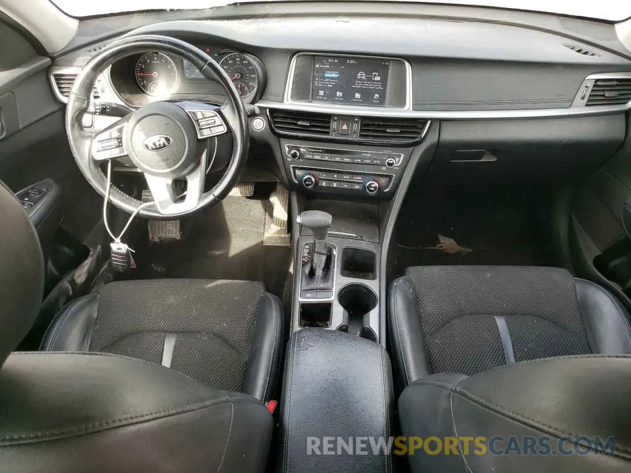8 fotografías del automóvil dañado 5XXGT4L36KG306754 KIA OPTIMA 2019