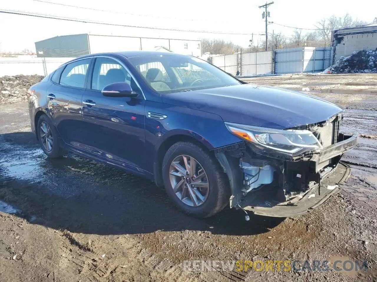4 fotografías del automóvil dañado 5XXGT4L36KG315213 KIA OPTIMA 2019