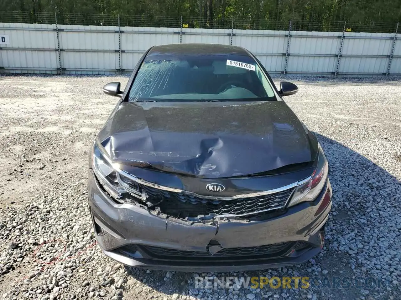 5 fotografías del automóvil dañado 5XXGT4L36KG318242 KIA OPTIMA 2019
