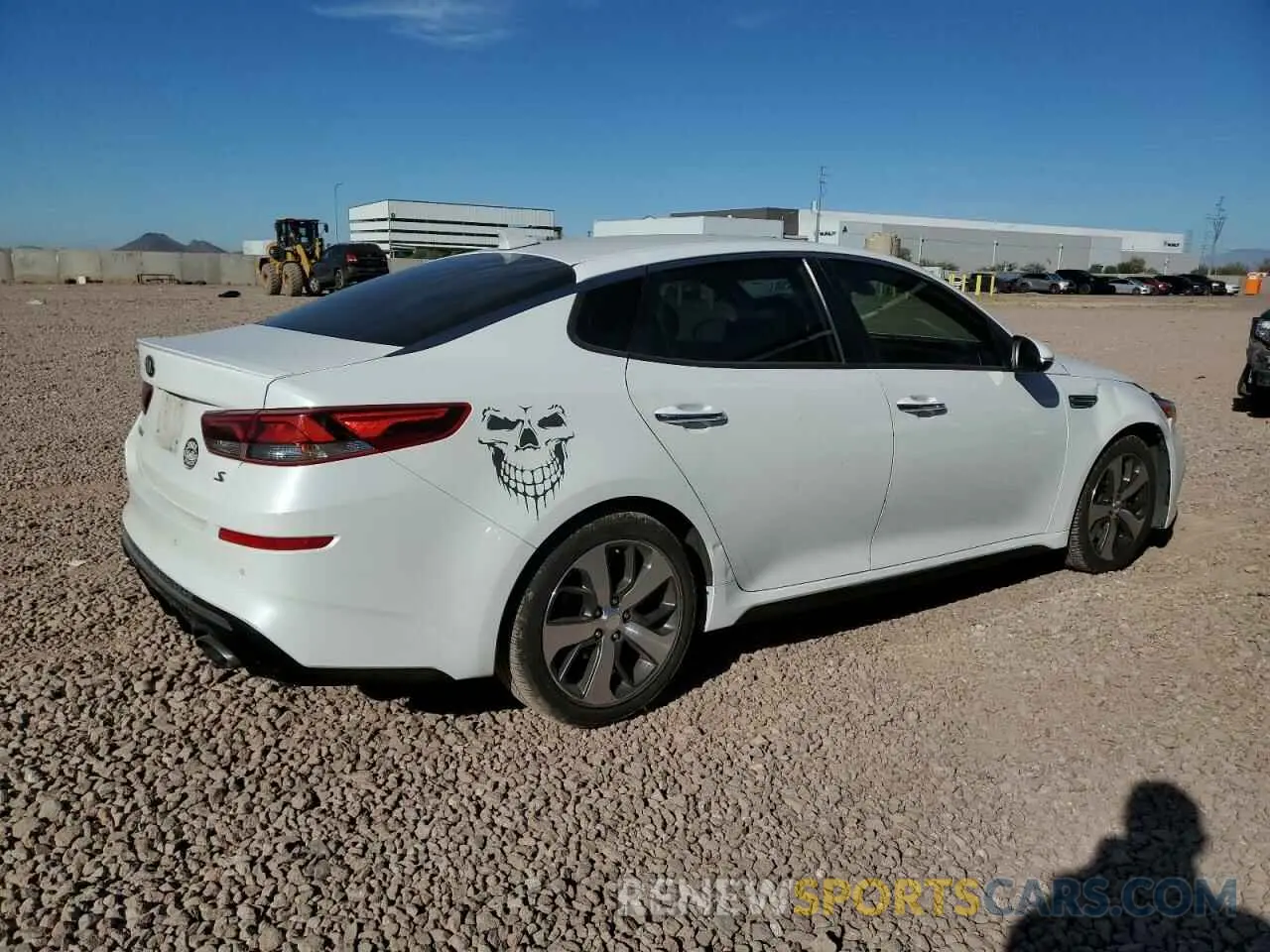 3 fotografías del automóvil dañado 5XXGT4L36KG323246 KIA OPTIMA 2019