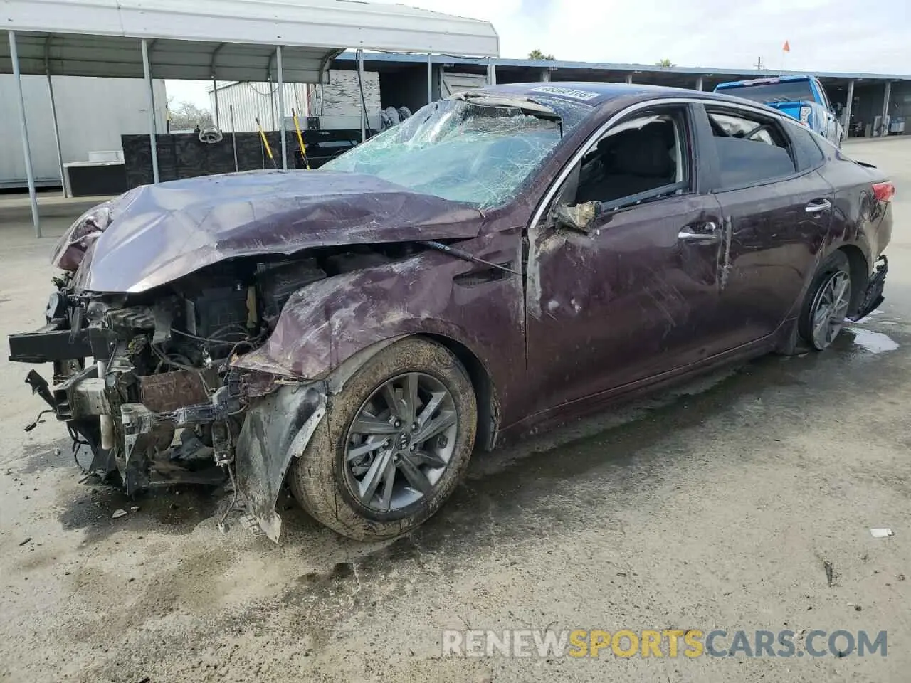 1 fotografías del automóvil dañado 5XXGT4L36KG335221 KIA OPTIMA 2019