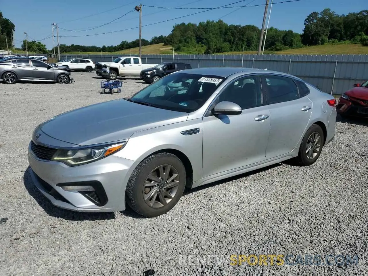 1 fotografías del automóvil dañado 5XXGT4L36KG336918 KIA OPTIMA 2019