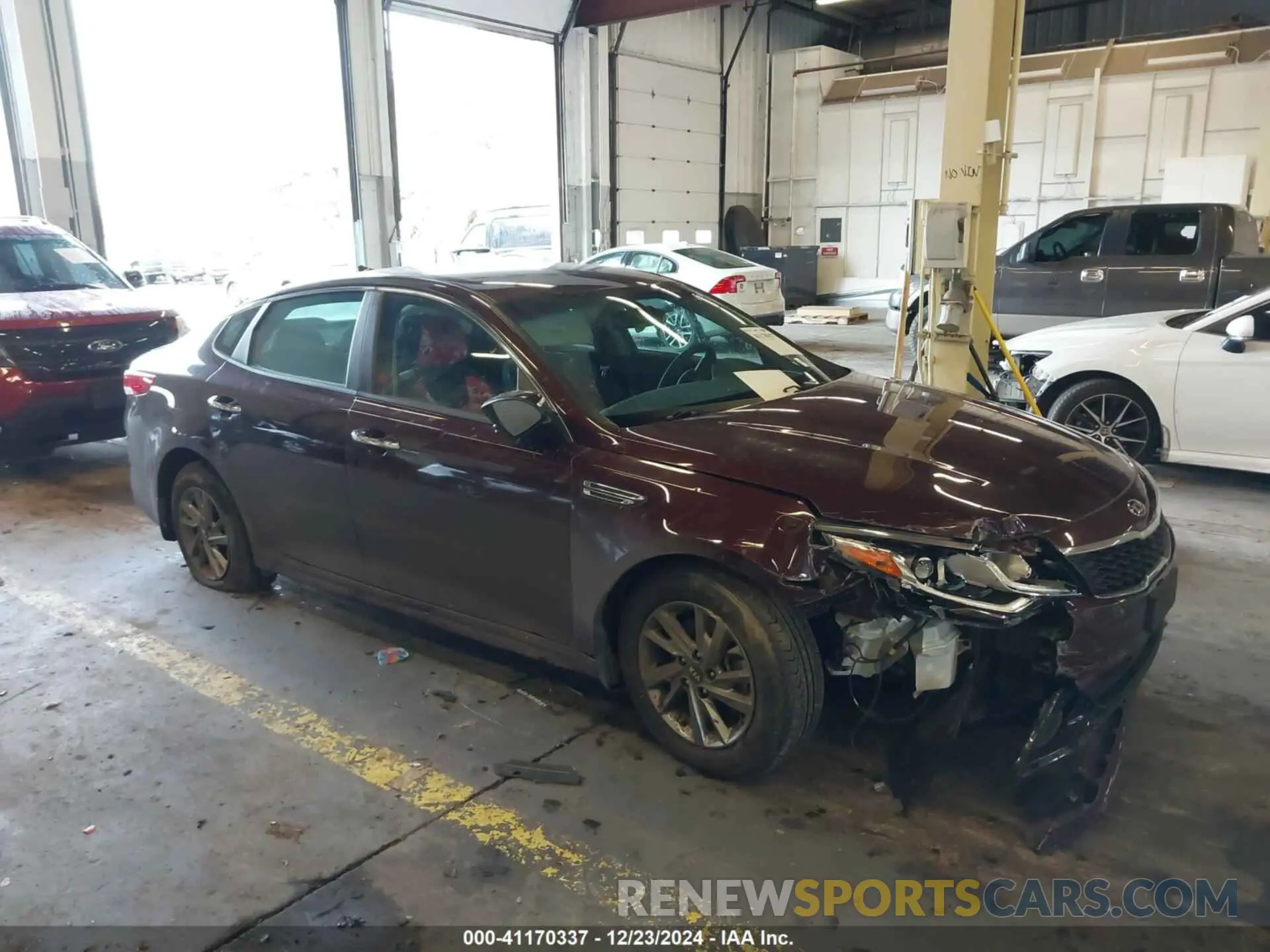 1 fotografías del automóvil dañado 5XXGT4L36KG337213 KIA OPTIMA 2019