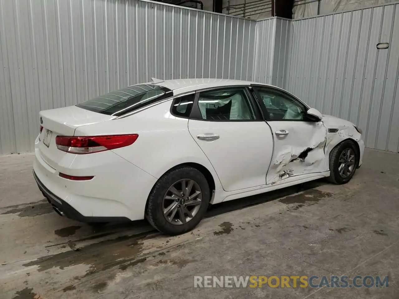 3 fotografías del automóvil dañado 5XXGT4L36KG342380 KIA OPTIMA 2019
