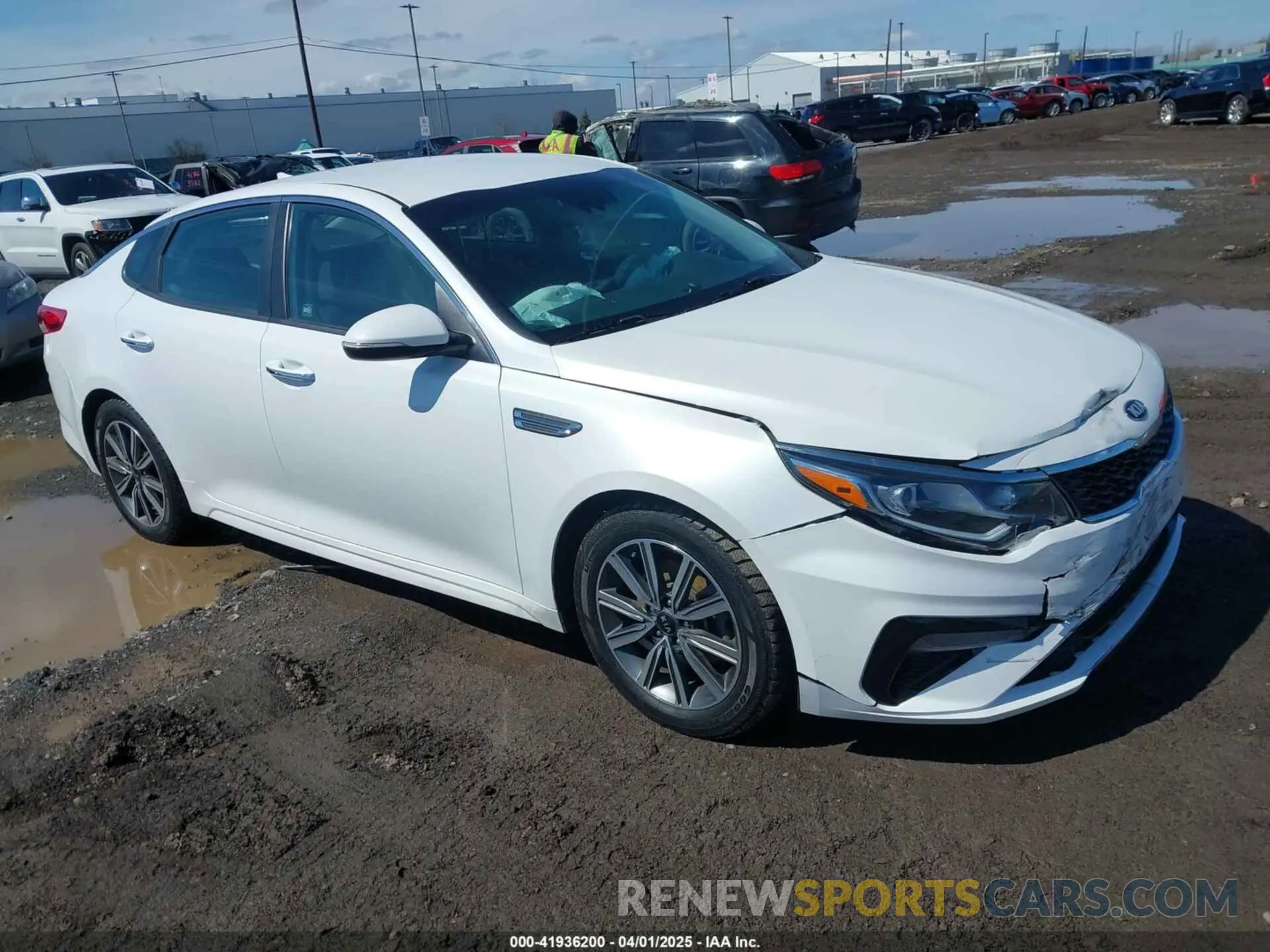1 fotografías del automóvil dañado 5XXGT4L36KG347689 KIA OPTIMA 2019
