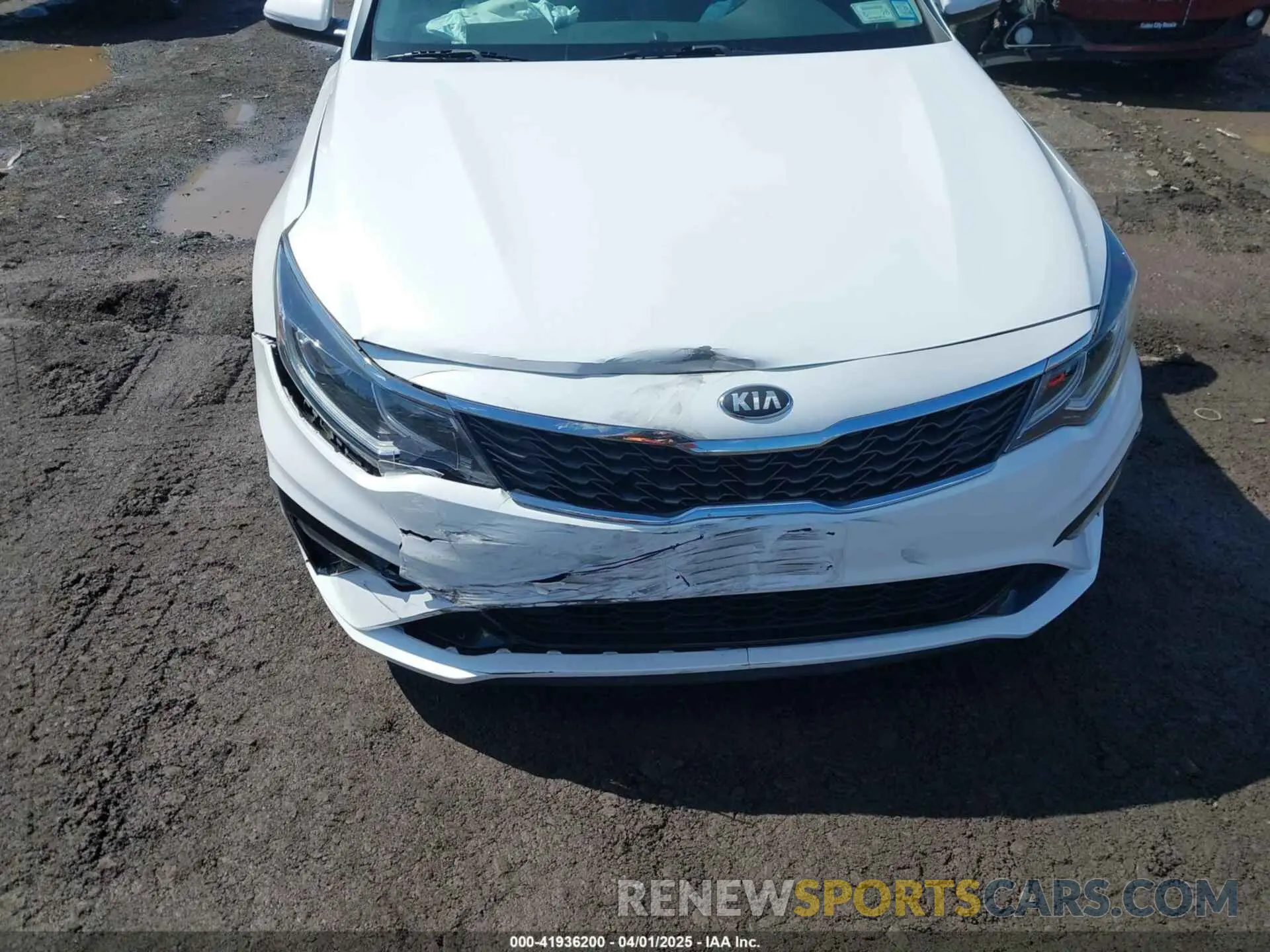 6 fotografías del automóvil dañado 5XXGT4L36KG347689 KIA OPTIMA 2019