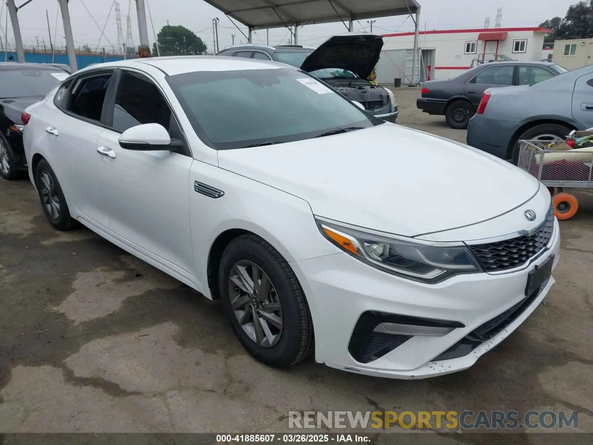 1 fotografías del automóvil dañado 5XXGT4L36KG371801 KIA OPTIMA 2019