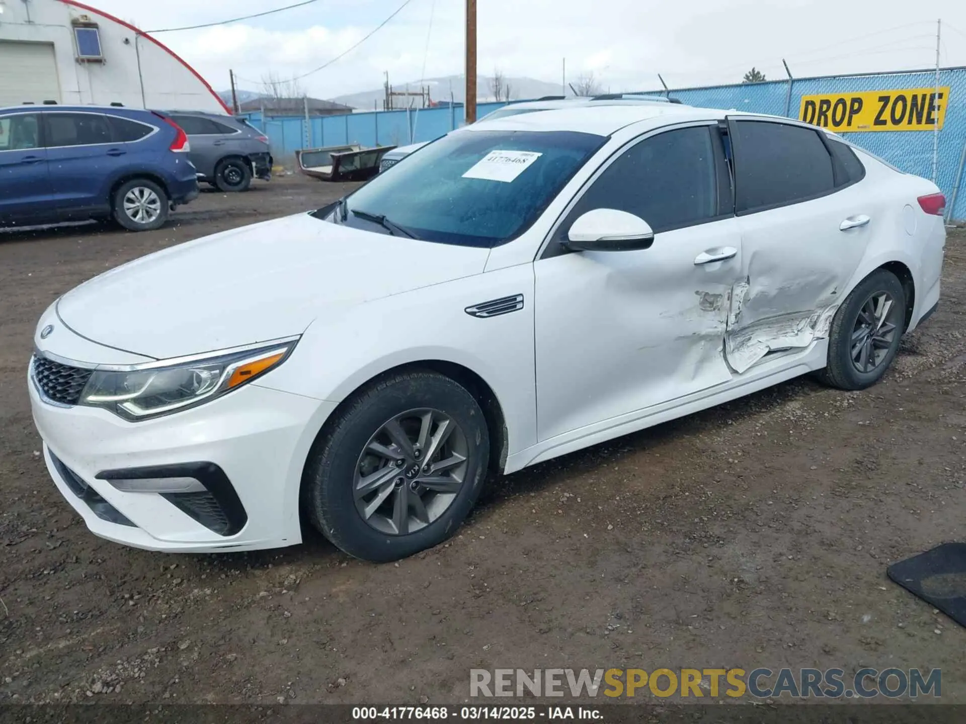 6 fotografías del automóvil dañado 5XXGT4L36KG371992 KIA OPTIMA 2019