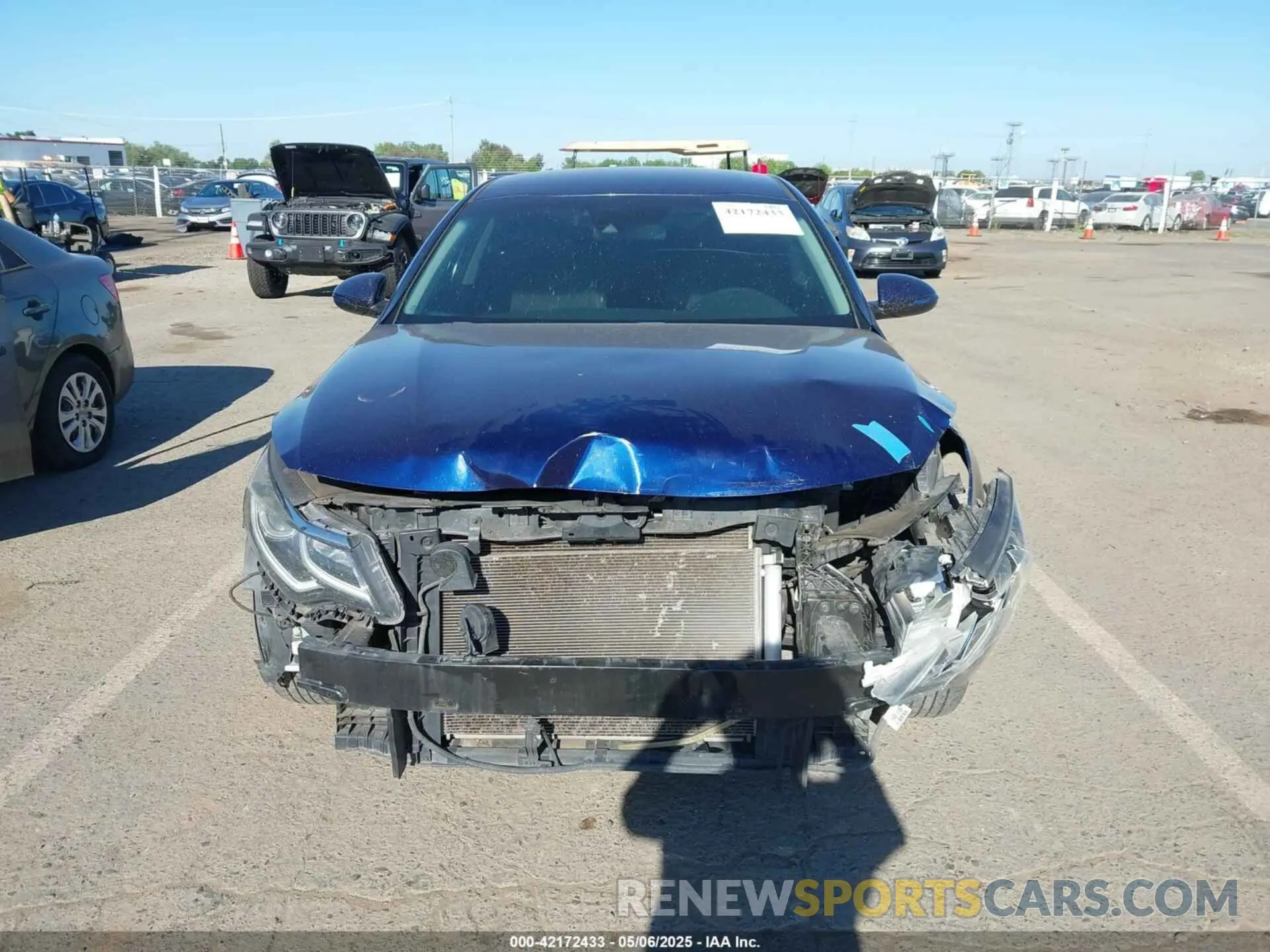 11 fotografías del automóvil dañado 5XXGT4L37KG277717 KIA OPTIMA 2019