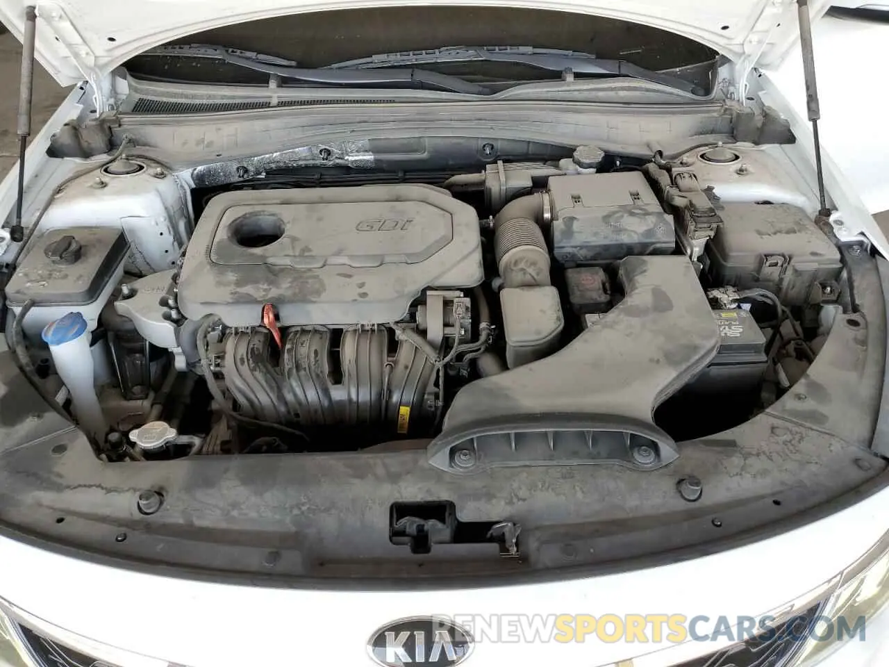 12 fotografías del automóvil dañado 5XXGT4L37KG287308 KIA OPTIMA 2019