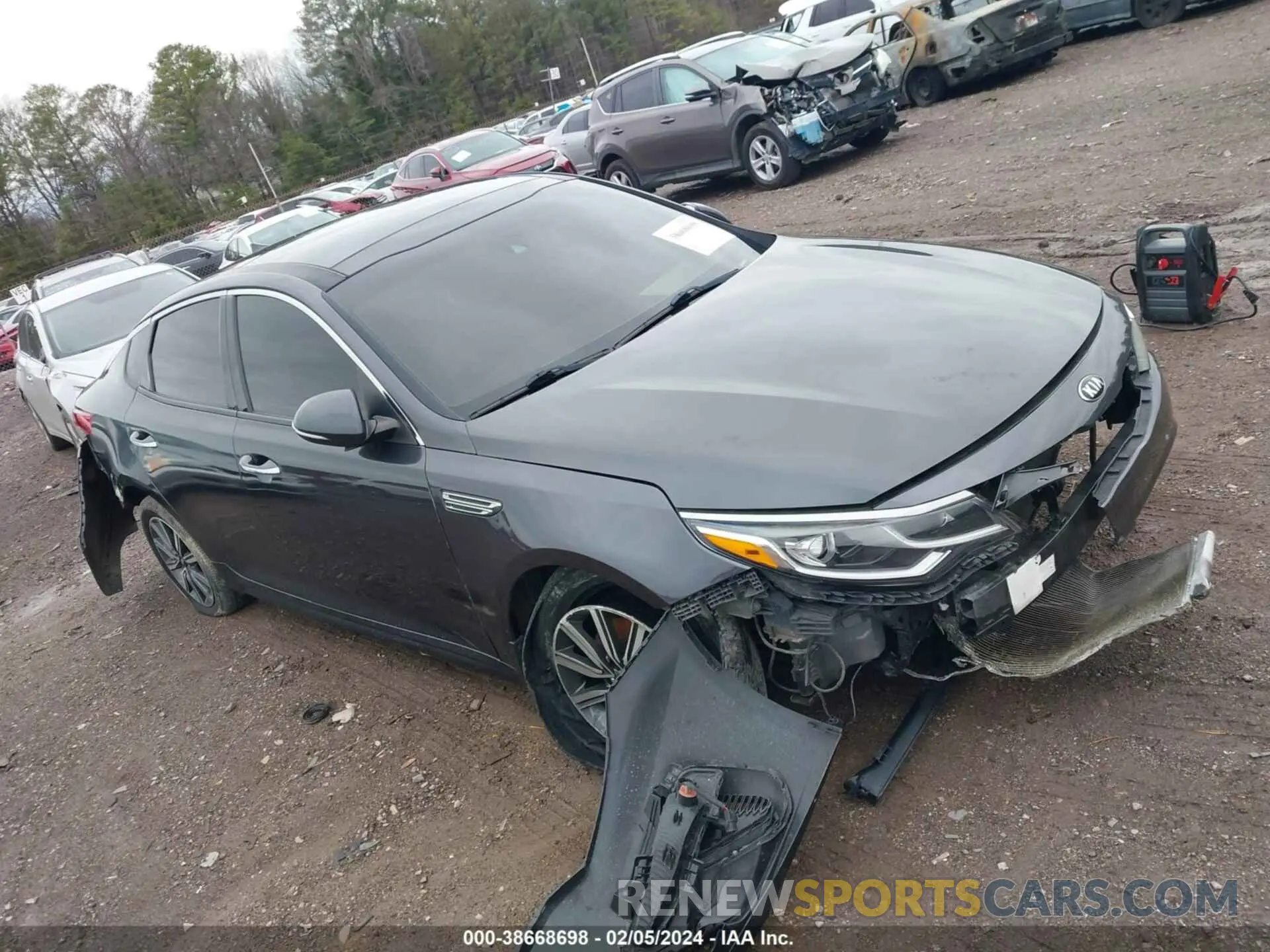 1 fotografías del automóvil dañado 5XXGT4L37KG299944 KIA OPTIMA 2019