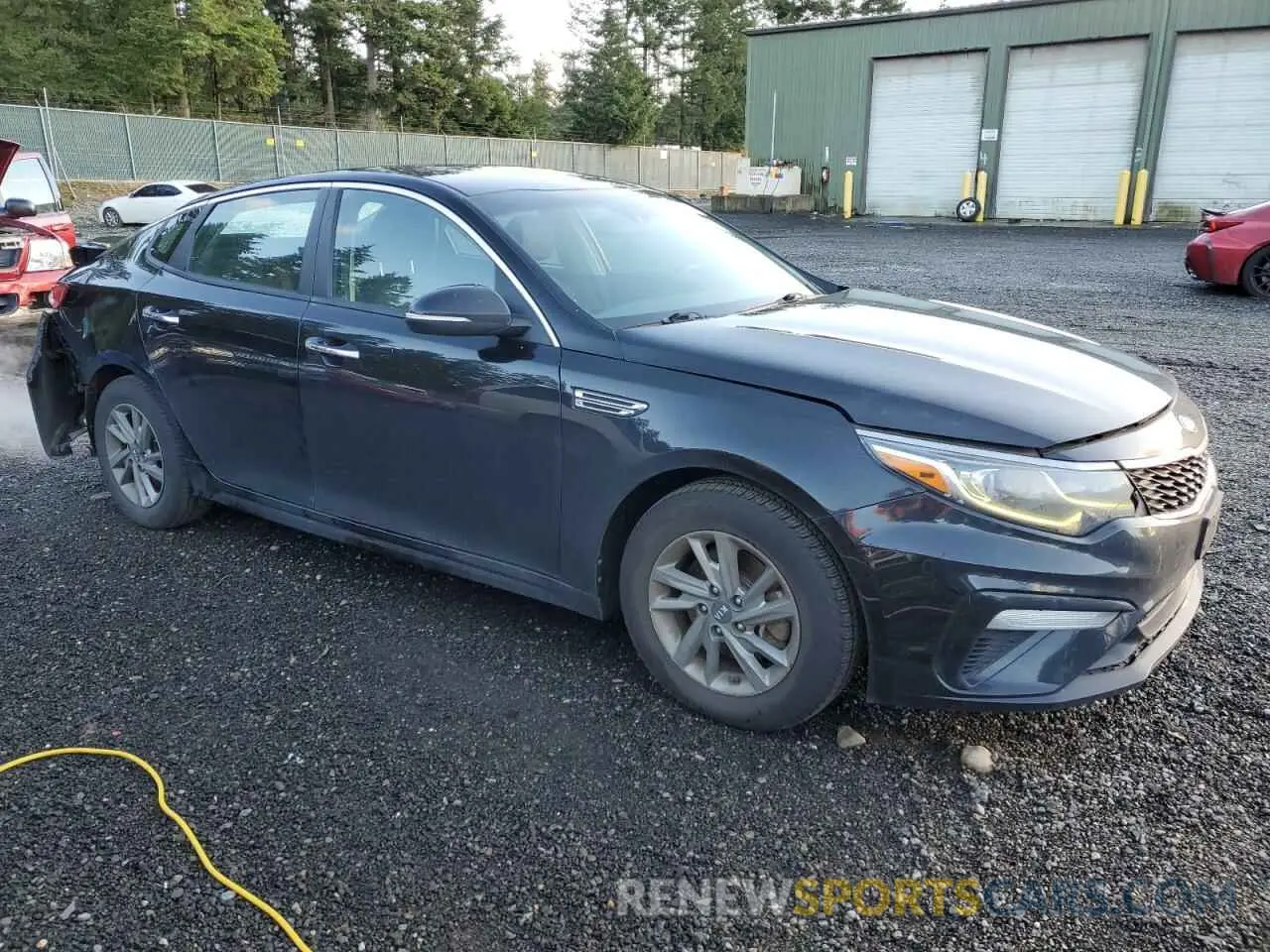 4 fotografías del automóvil dañado 5XXGT4L37KG312949 KIA OPTIMA 2019