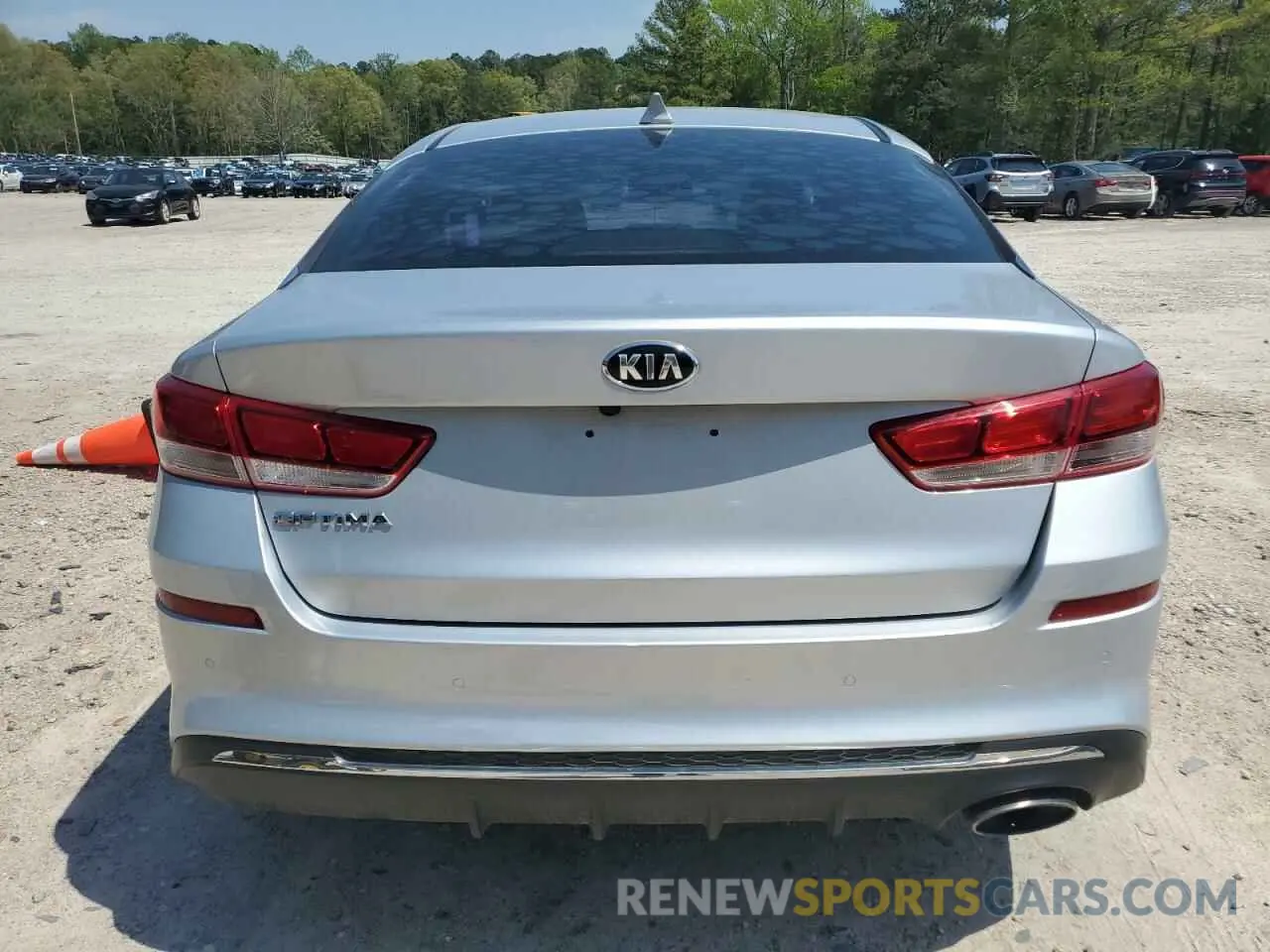 6 fotografías del automóvil dañado 5XXGT4L37KG325491 KIA OPTIMA 2019
