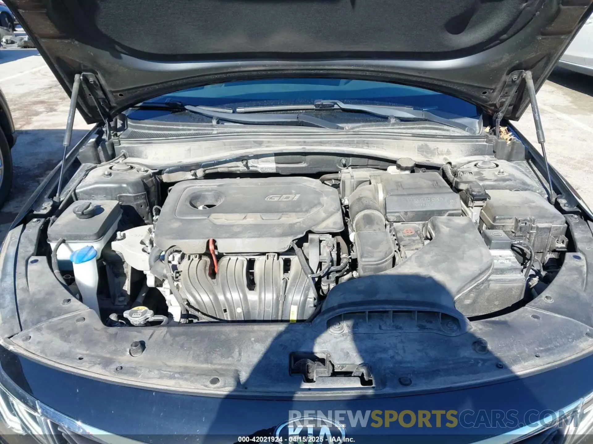 10 fotografías del automóvil dañado 5XXGT4L37KG341190 KIA OPTIMA 2019