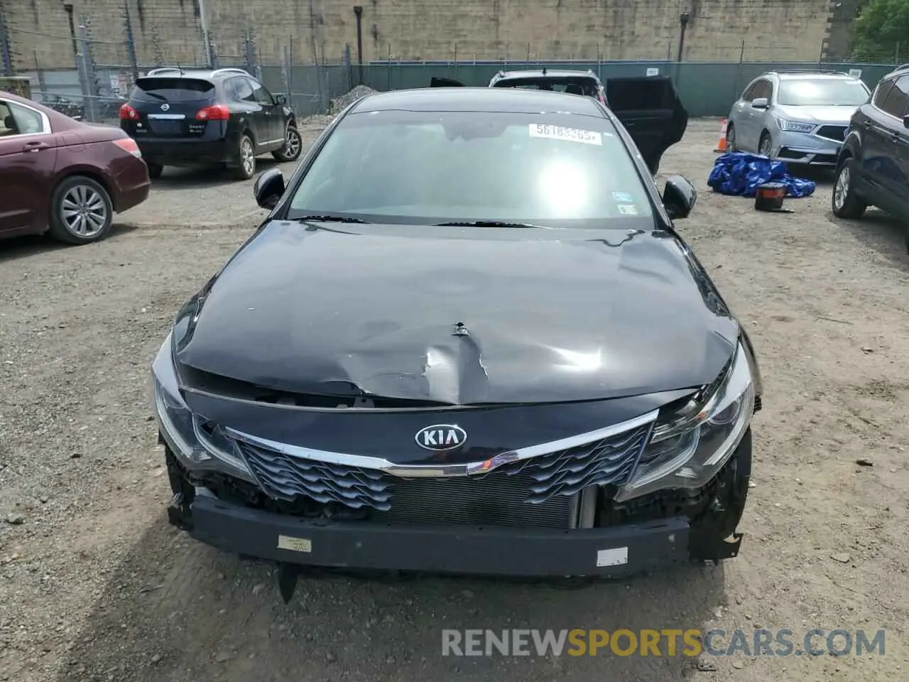 5 fotografías del automóvil dañado 5XXGT4L37KG344414 KIA OPTIMA 2019