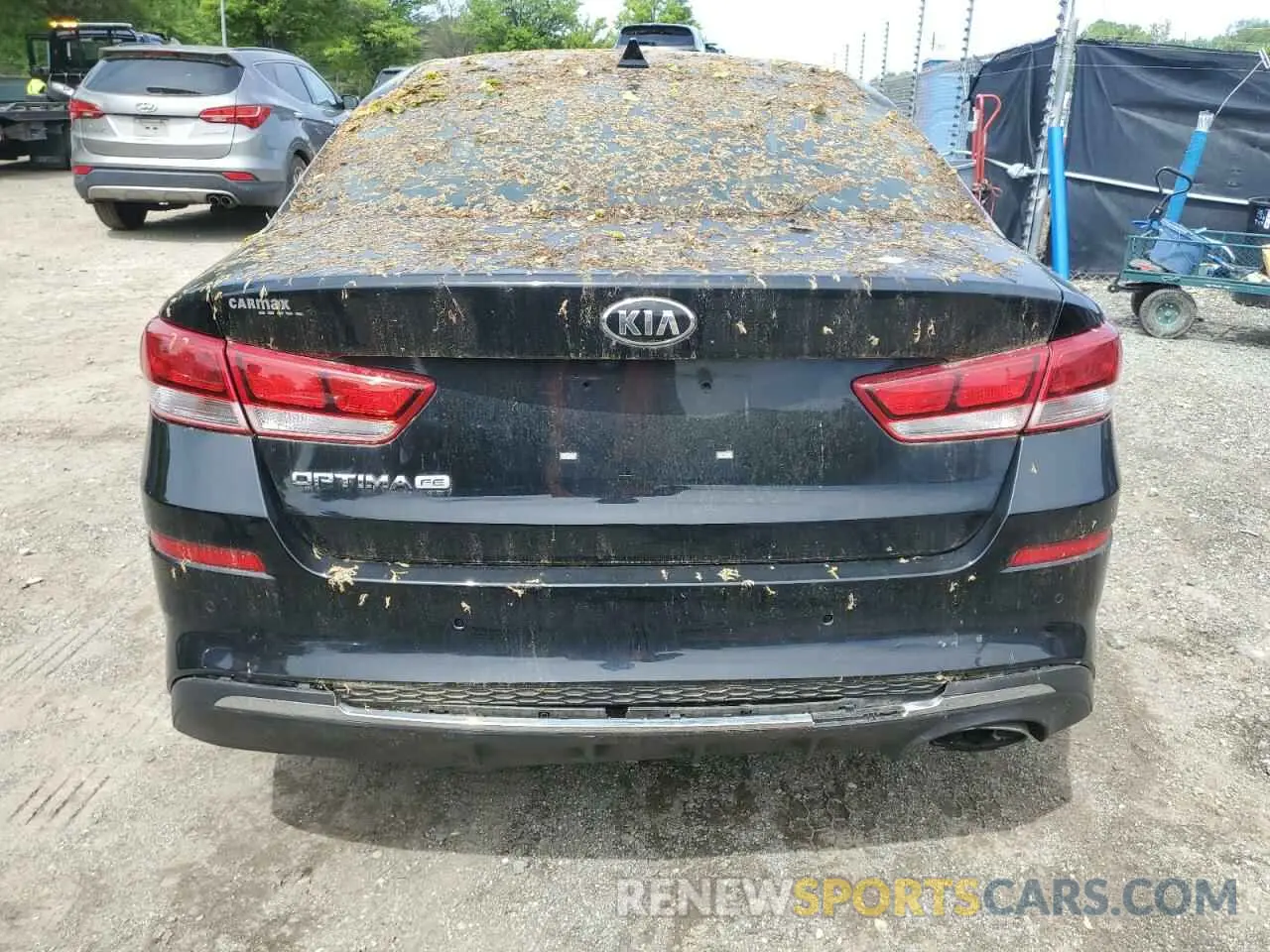 6 fotografías del automóvil dañado 5XXGT4L37KG344414 KIA OPTIMA 2019