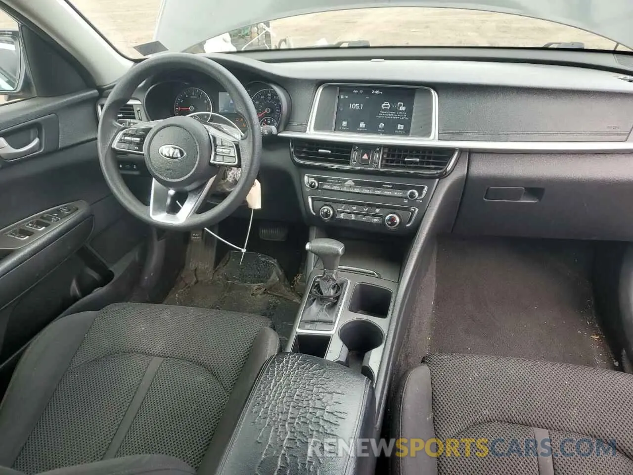 8 fotografías del automóvil dañado 5XXGT4L37KG345675 KIA OPTIMA 2019
