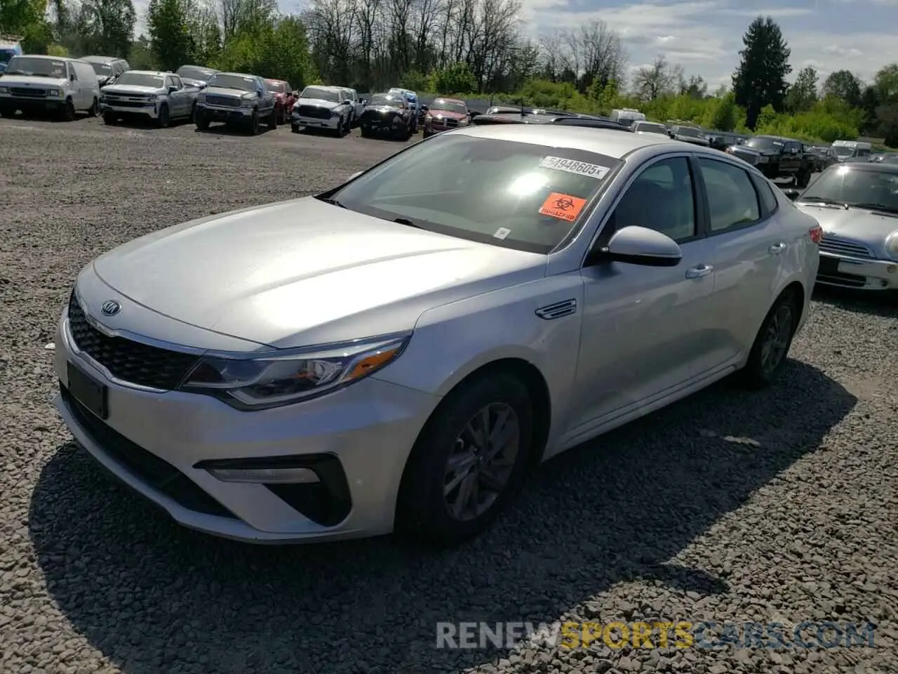 1 fotografías del automóvil dañado 5XXGT4L37KG357499 KIA OPTIMA 2019