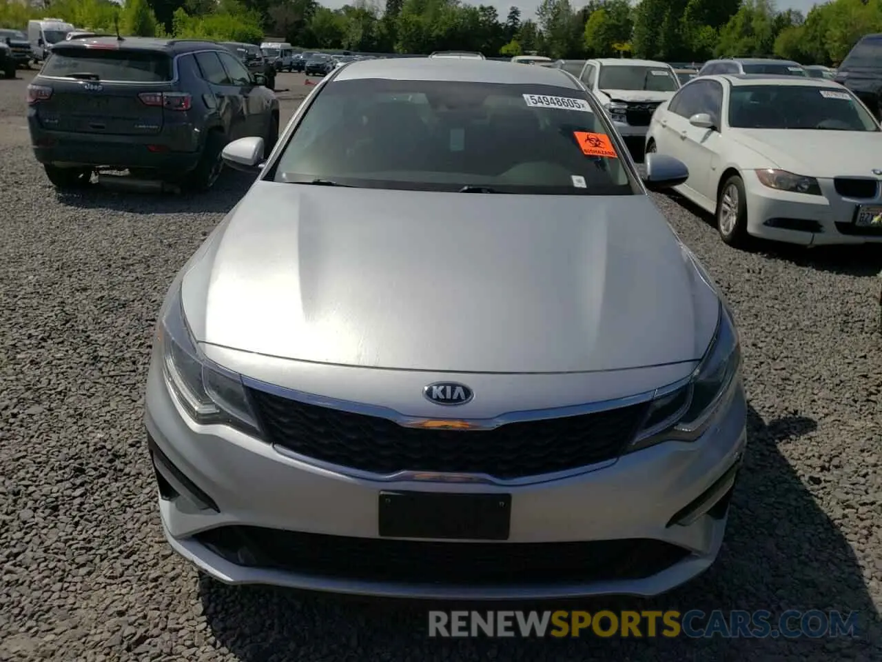 5 fotografías del automóvil dañado 5XXGT4L37KG357499 KIA OPTIMA 2019