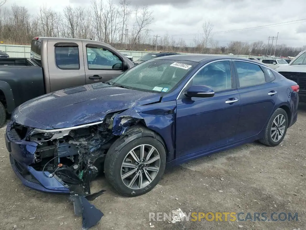 1 fotografías del automóvil dañado 5XXGT4L37KG359365 KIA OPTIMA 2019