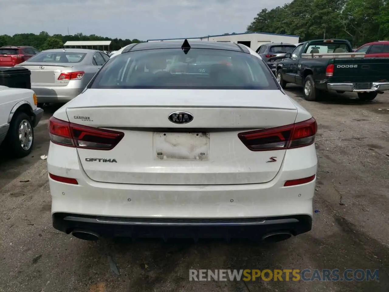 6 fotografías del automóvil dañado 5XXGT4L37KG377641 KIA OPTIMA 2019