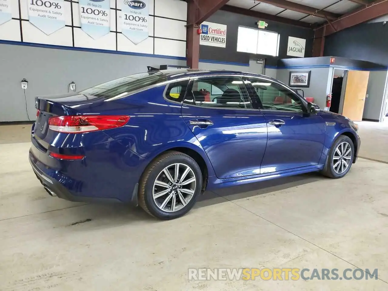 3 fotografías del automóvil dañado 5XXGT4L38KG303757 KIA OPTIMA 2019