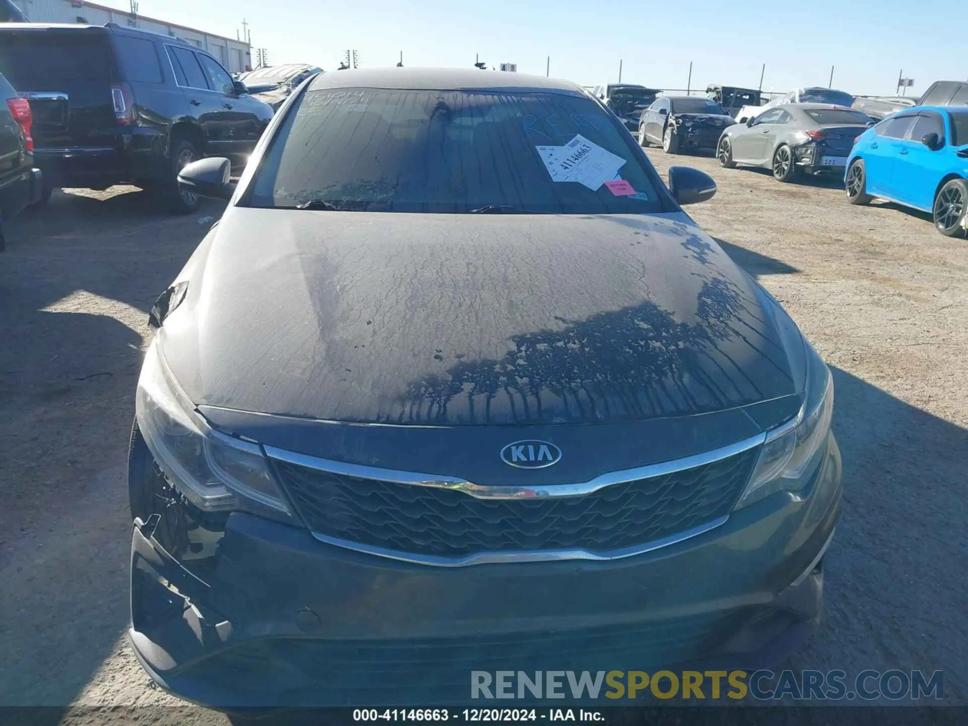 12 fotografías del automóvil dañado 5XXGT4L38KG324429 KIA OPTIMA 2019