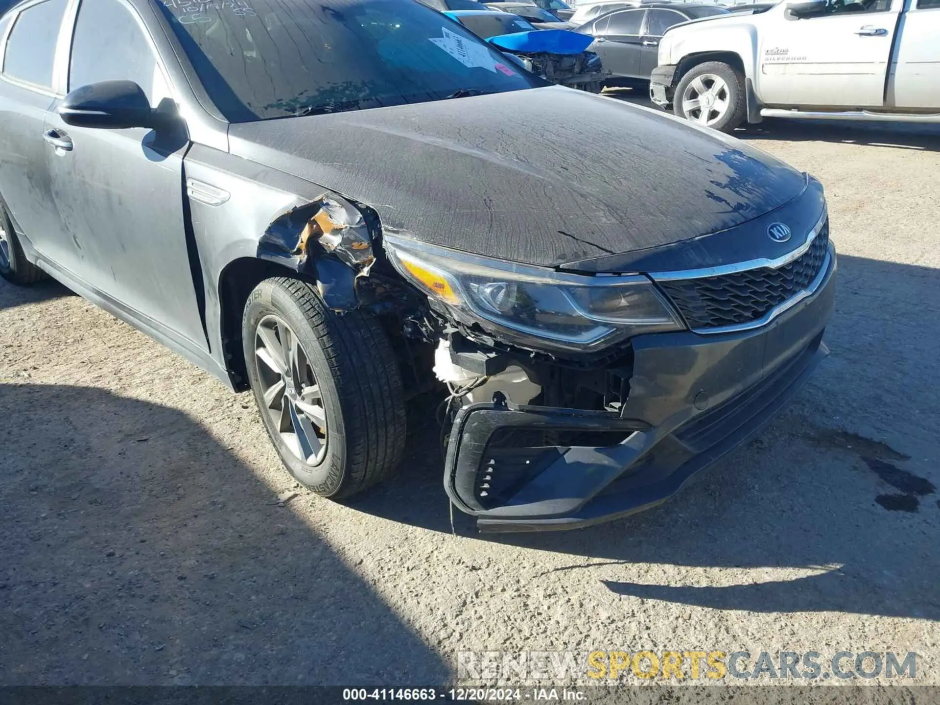 6 fotografías del automóvil dañado 5XXGT4L38KG324429 KIA OPTIMA 2019