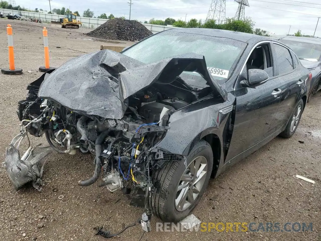 1 fotografías del automóvil dañado 5XXGT4L38KG325306 KIA OPTIMA 2019