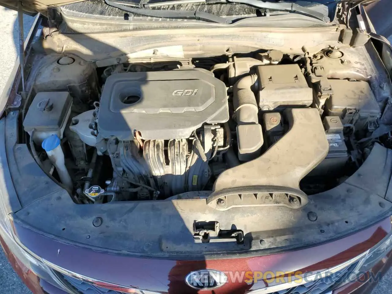 13 fotografías del automóvil dañado 5XXGT4L38KG333602 KIA OPTIMA 2019